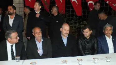 Bakan Soylu'dan Şehit Ailesine Ziyaret
