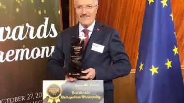 Başkan Kafaoğlu'na Fransa'dan Anlamlı Ödül