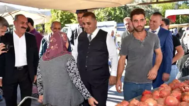 Başkan Can, Semt Pazarını Denetledi