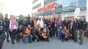 Motorcu Gruplar Meme Kanserine Dikkat Çekti