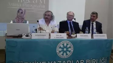 Tyb Erzurum Şubesince Naim Hoca'yı Anma Paneli Düzenledi