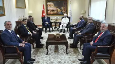 Yeni Müftülerden Erbaş'a Ziyaret