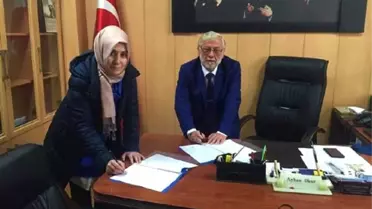 İmam Hatip Lisesi ile İlçe Müftülüğü Arasında Protokol