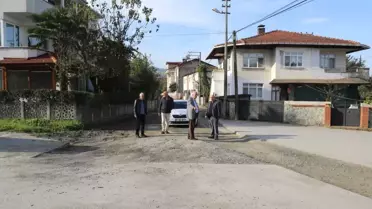 Uzunkum Mahallesi'nin Yolları Genişliyor