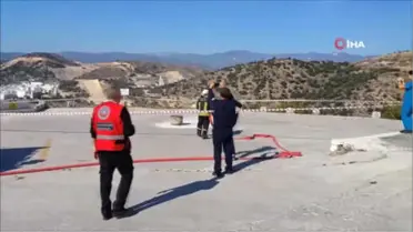 75. Yıl Milas Devlet Hastanesi'nde Yangın Tatbikatı