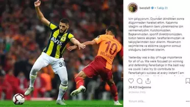 Benzia Özür Diledi