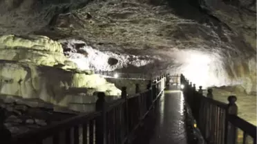 Yer Altındaki Gizli Pamukkale' Kaklık Mağarası