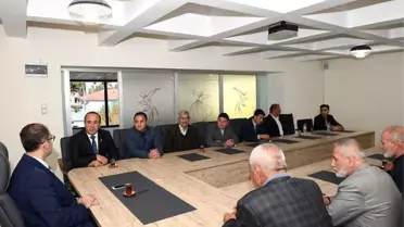 Şehit Ailelerinden Kaymakam Türkmen'e Ziyaret