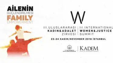 III. Uluslararası Kadın ve Adalet Zirvesi İstanbul'da Yapılacak