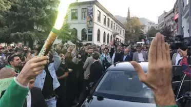 Vali Küçük'e Meşaleli Uğurlama