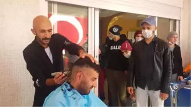 Lösemiye Dikkat Çekmek İçin Saçlarını Kazıttılar