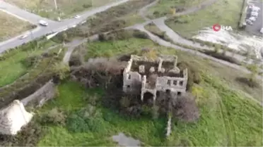 222 Yıllık Tarihi 'Azatlı Baruthanesi' Havadan Görüntülendi