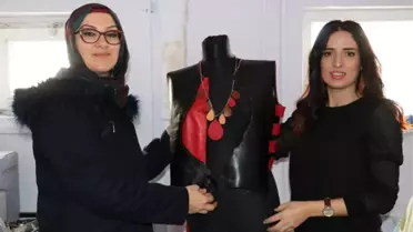 Vanlı Kadınlar Deri Sanatını Yaşatıyor