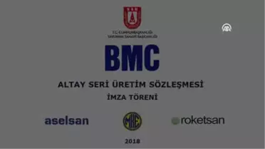 Altay Tankının Seri Üretim Sözleşmesi İmzalandı (2)