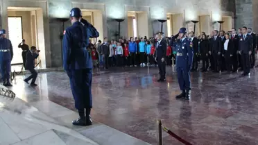 EGİAD Heyeti Anıtkabir'de