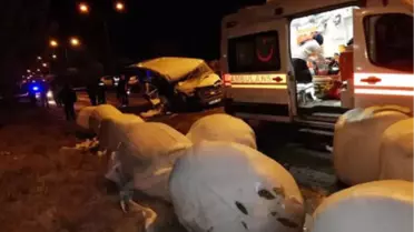 Minibüs Traktörle Çarpıştı: 1 Ölü, 5 Yaralı
