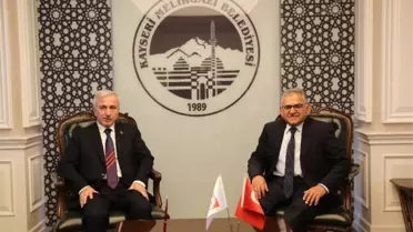 Vali Kamçı'dan Başkan Büyükkılıç'a Veda Ziyareti