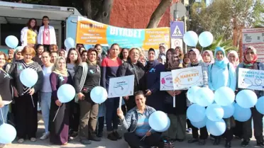 AK Parti'li Kadınlar 'Diyabete' Dikkat Çekmek İçin Yürüdü