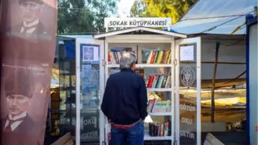Sokak Kütüphanesi Açıldı
