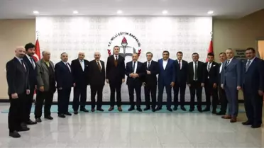 Bakan Selçuk İş Adamlarını Kabul Etti