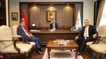 Vekiller Gençlik ve Spor Yatırımları İçin Bakanlıkta