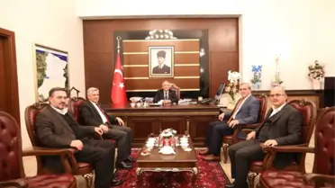 Başkanlardan Vali Nayir 'E Hayırlı Olsun Ziyareti