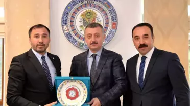 Türkiye Judo Federasyonu Başkanı Huysuz'dan Vali Büyükakın'a Ziyaret