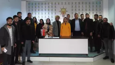 AK Parti Van Büyükşehir Belediye Başkan Aday Adayı Türkoğlu Ateş'in Teşkilat Ziyaretleri
