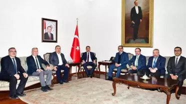 Tsyd Konya Şubesinden Vali Toprak'a Ziyaret