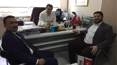AK Parti Çat Aday Adayı Özkan Yıldırım İha'yı Ziyaret Etti