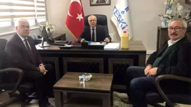 Başkan Yüksel Teski'nin Yeni Genel Müdürü ile Bir Araya Geldi