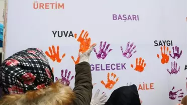 Kahramanmaraş'ta Kadına Şiddete Hayır Etkinliği