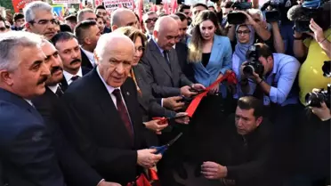 Bahçeli, Antalya'da Partisinin İl Binasını Açtı