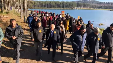 Kadına Şiddete Karşı Yaylada Yürüdüler