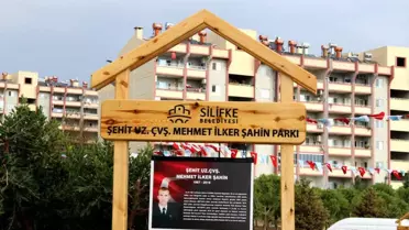 Şehit Uzman Çavuş Mehmet İlker Şahin Parkı' Açıldı