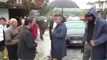 Manavgat'ta Kuvvetli Yağış