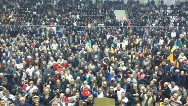 Bursa'da Eyt'liler Spor Salonuna Sığmadı