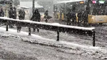 Meteoroloji, Şiddetli Yağış ve Buzlanma Uyarısı Yaptı
