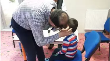 Adıyaman Üniversitesinde Minik Öğrencilere Sağlık Taraması Yapıldı