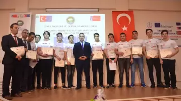 Erasmus Projesi Sertifika Töreni