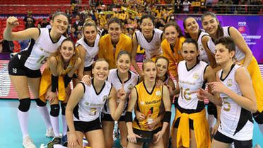 Fransız Ekibi Volero Le Cannet'i 3-0 Yenen VakıfBank, Yarı Finali Garantiledi