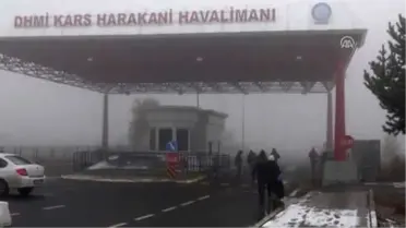 Kars'ta Hava Ulaşımına Kar ve Sis Engeli