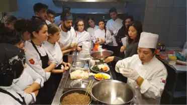 Kore Mutfağı Nişantaşı Üniversitesi'nde Tanıtıldı