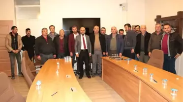 Balıkçılardan Başkan Özaltun'a Teşekkür Ziyareti