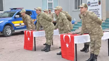 Göreve Yeni Başlayan 7 Korucu İçin Yemin Töreni Düzenlendi