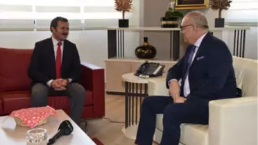 İş Kur'dan Başkan Ergün'e Ziyaret