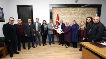 Kent Konseyi'nden Başkan Çoban'a Teşekkür Ziyareti