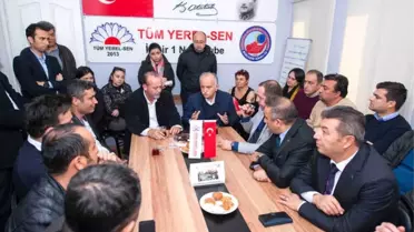 Tüm-Yerel-Sen'den Başkan Karabağ'a Destek