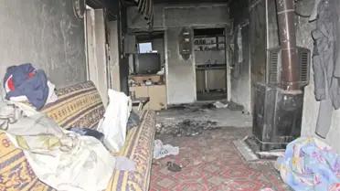Antalya'da Marangoz Yanarak Can Verdi