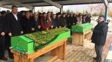 Osmaniye'de Eşinin Öldürdüğü Kadın ve Oğlu Toprağa Verildi
